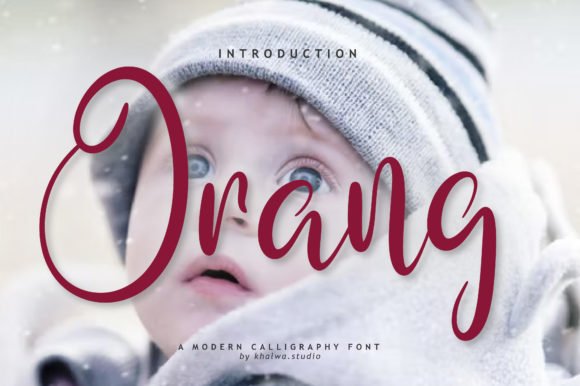 Orang Script Font - Featured Image
