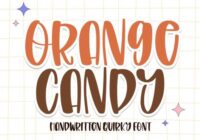 Orange Candy Font - Featured Image