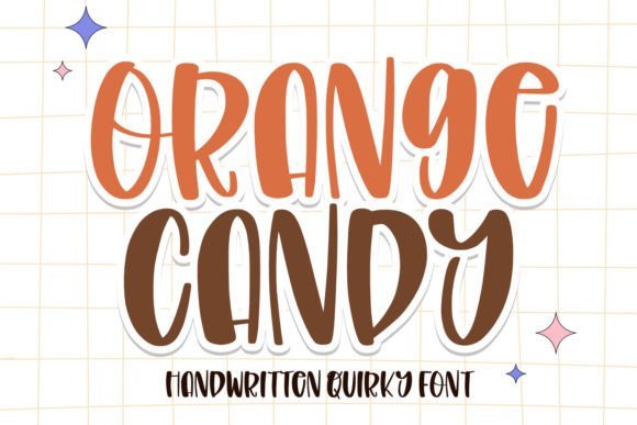 Orange Candy Font - Featured Image