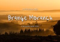 Orange Moranch Font - Featured Image