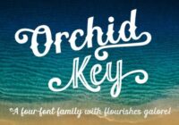 Orchid Key Font - Featured Image