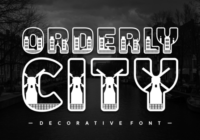 Orderly City Font - Featured Image