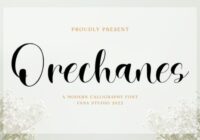 Orechanes Font - Featured Image