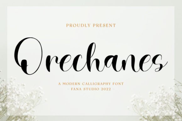 Orechanes Font - Featured Image