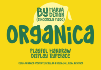 Organica Font - Featured Image