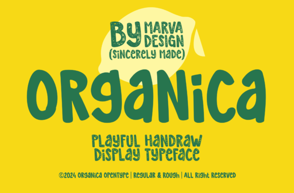 Organica Font - Featured Image