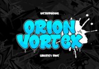 Orion Vortex Font - Featured Image