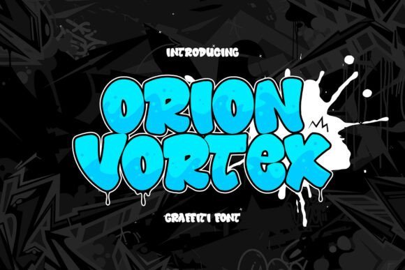 Orion Vortex Font - Featured Image