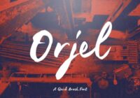 Orjel Font - Featured Image