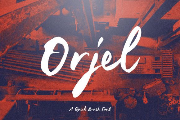 Orjel Font - Featured Image