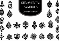 Ornamental Symbols Font - Featured Image