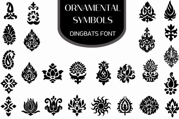 Ornamental Symbols Font - Featured Image