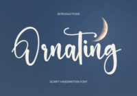 Ornating Font - Featured Image