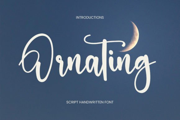 Ornating Font - Featured Image