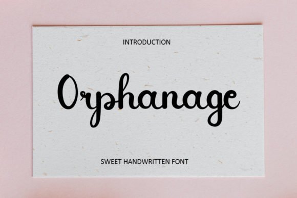 Orphanage Font - Featured Image