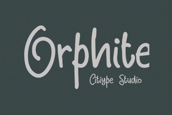 Orphite Font - Featured Image