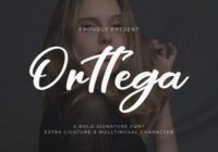 Orttega Font - Featured Image
