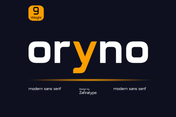 Oryno Font - Featured Image