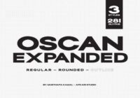 Oscan Expanded Font - Featured Image