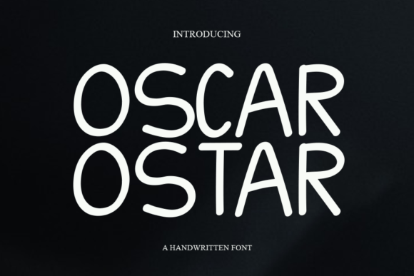 Oscar Ostar Font - Featured Image