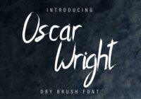 Oscar Wright Font - Featured Image