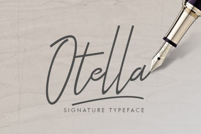 Otella Font - Featured Image