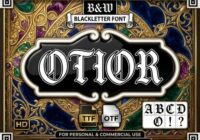 Otior Font - Featured Image