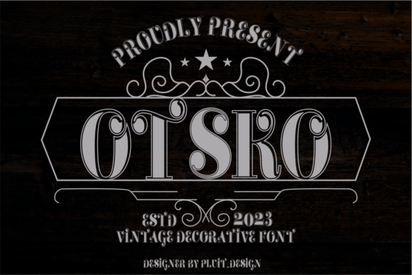 Otsko Font - Featured Image