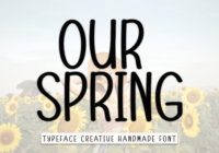 Our Spring Font - Featured Image