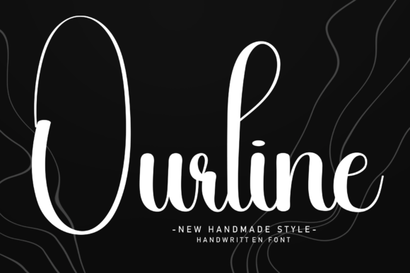 Ourline Font - Featured Image