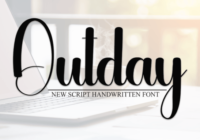 Outday Font - Featured Image