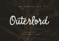 Outerlord Font - Featured Image