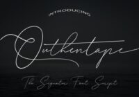 Outhentape Font - Featured Image