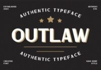 Outlaw Font - Featured Image
