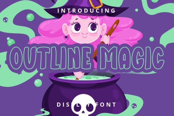 Outline Magic Font - Featured Image