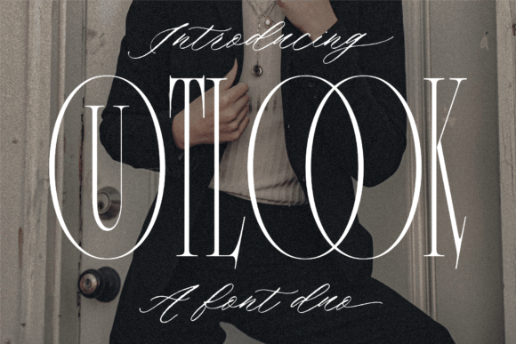 Outlook Font Duo Font - Featured Image