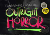 Outright Horror Font - Featured Image