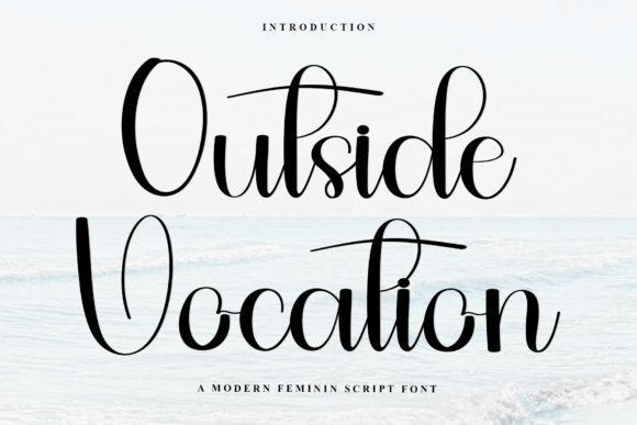 Outside Vocation Font - Featured Image