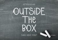 Outside the Box Font - Featured Image