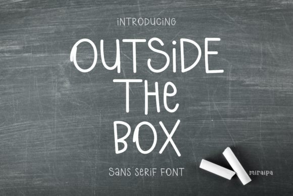 Outside the Box Font - Featured Image