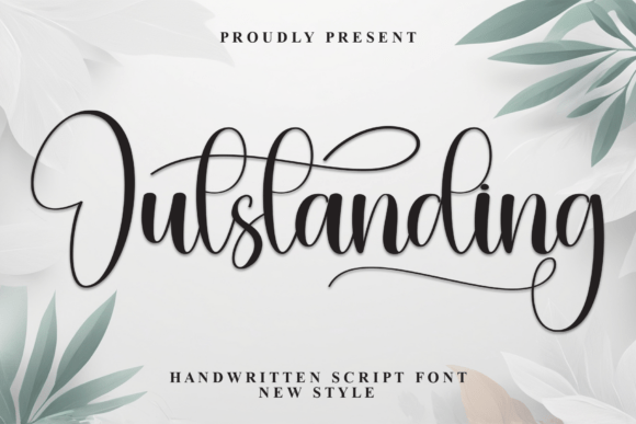 Outstanding Font - Featured Image