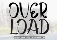 Over Load Font - Featured Image