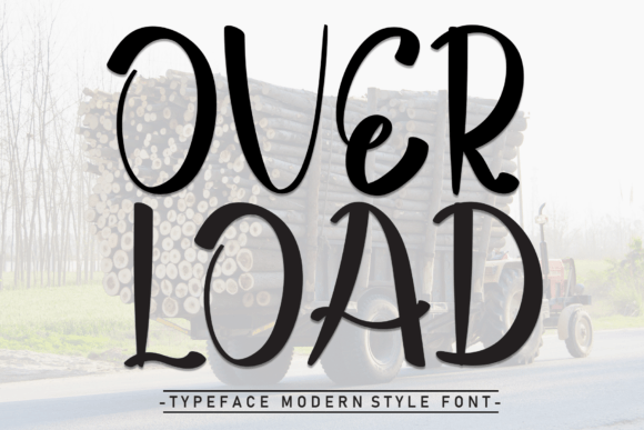 Over Load Font - Featured Image