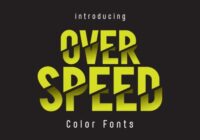 Over Speed Font - Featured Image