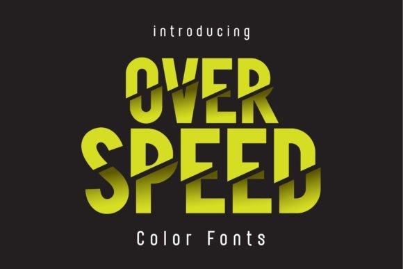 Over Speed Font - Featured Image