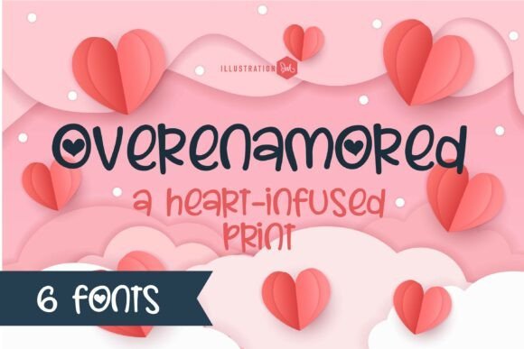 Overenamored Font - Featured Image