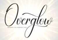 Overglow Font - Featured Image