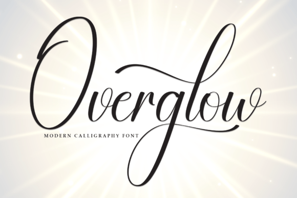 Overglow Font - Featured Image