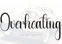 Overheating Font - Featured Image