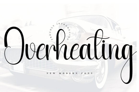 Overheating Font - Featured Image